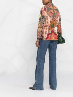 ETRO blouse à imprimé cachemire