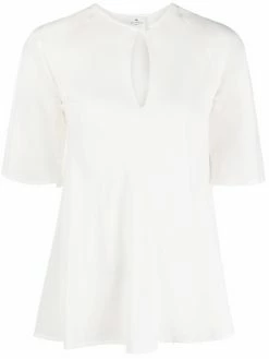 ETRO blouse en soie à manches longues