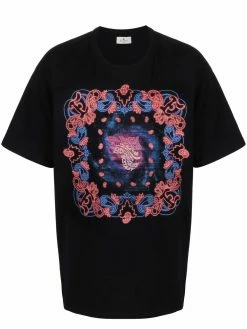 ETRO t-shirt à imprimé bandana