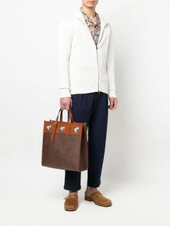 ETRO sac cabas à ornements de pierres précieuses