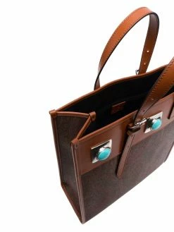 ETRO sac cabas à ornements de pierres précieuses