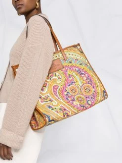 ETRO grand sac cabas à motif cachemire