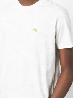 ETRO t-shirt en coton à logo brodé