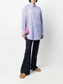 ETRO chemise rayée à broderies Pegaso