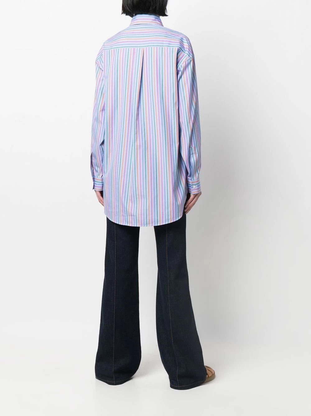 Se Vend Bas Prix ETRO Chemise rayée à broderies Pegaso chemises femme 4 ETRO chemise rayée à broderies Pegaso