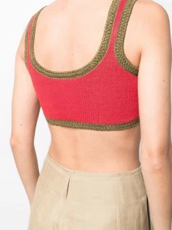 ETRO débardeur crop à imprimé Pegaso