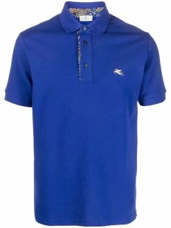 ETRO polo à logo brodé