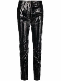 ETRO pantalon à effet de brillance