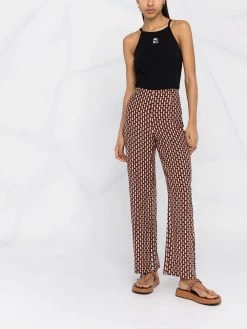 ETRO débardeur à motif Pegaso brodé