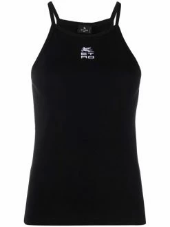 ETRO débardeur à motif Pegaso brodé