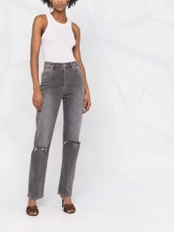 ETRO jean à taille haute