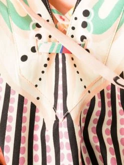 ETRO robe évasée à imprimé abstrait