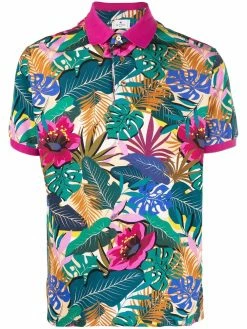 ETRO polo à fleurs