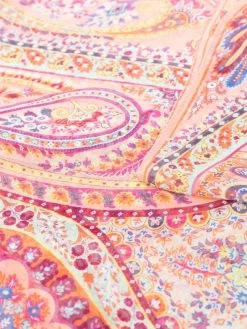 ETRO écharpe en soie à motif cachemire