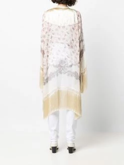 ETRO manteau à imprimé graphique