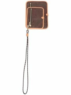 ETRO porte-monnaie à motif cachemire