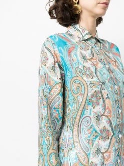 ETRO chemise à imprimé cachemire