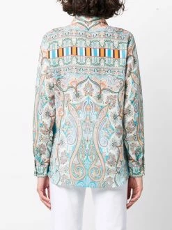 ETRO chemise à imprimé cachemire