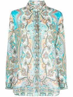 ETRO chemise à imprimé cachemire