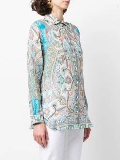 ETRO chemise à imprimé cachemire