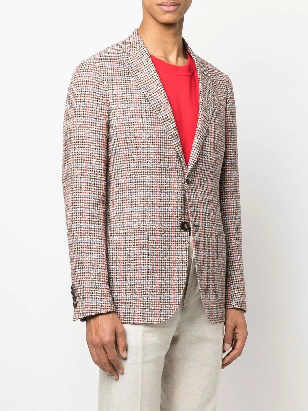 ETRO En promotion Blazer à motif pied de poule blazers homme 3 ETRO blazer à motif pied-de-poule