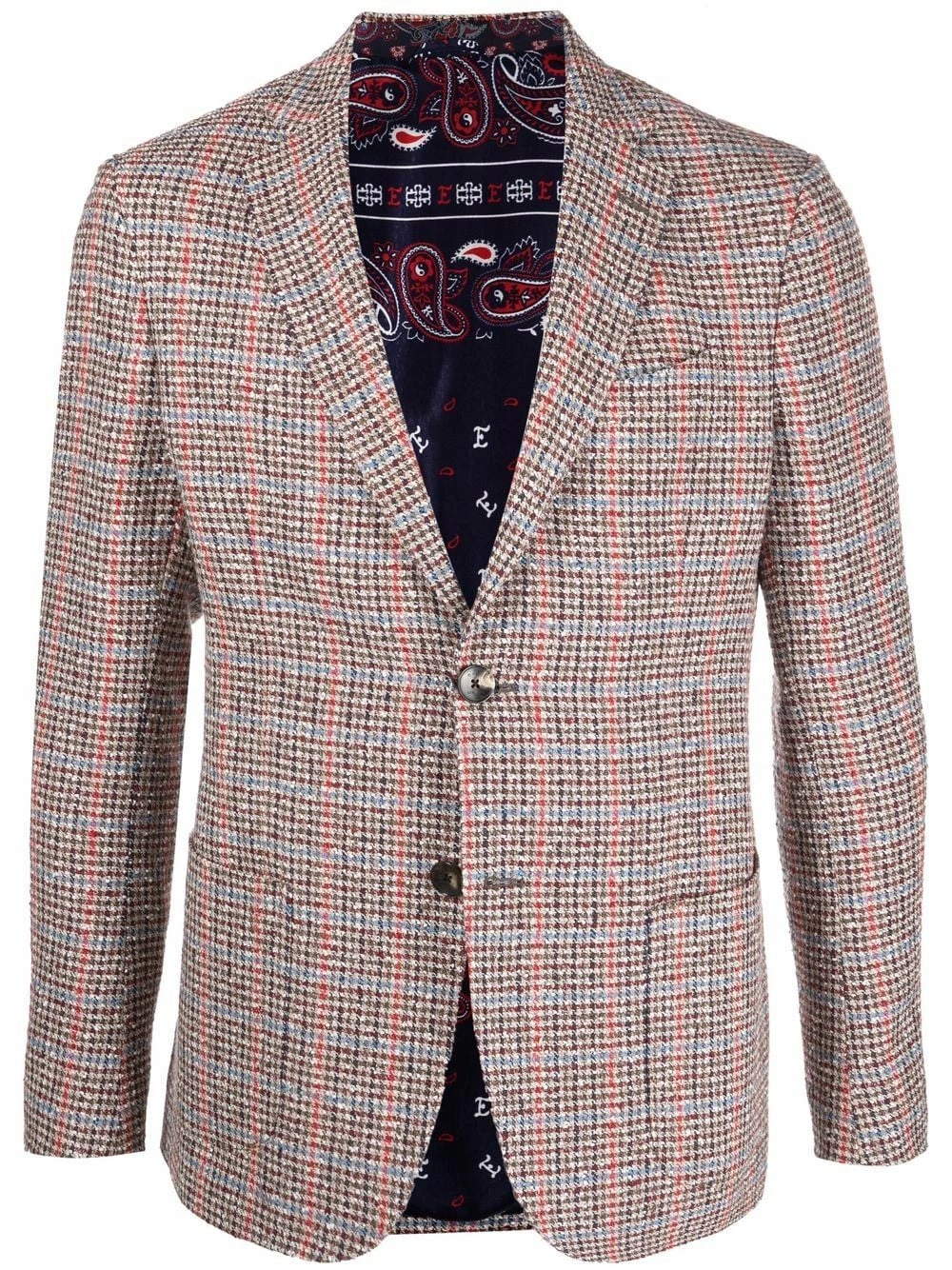 ETRO En promotion Blazer à motif pied de poule blazers homme 1 ETRO blazer à motif pied-de-poule