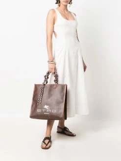 ETRO sac à main à imprimé cachemire