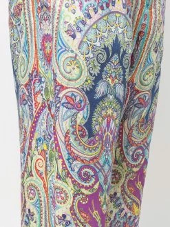 ETRO paisley-print regular trousers