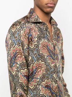 ETRO chemise à imprimé cachemire